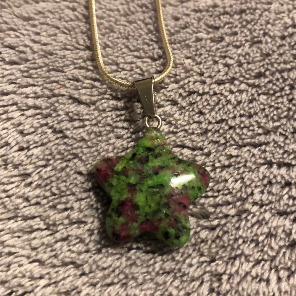 Handmade Ruby zoisite - Picture 2 of 3